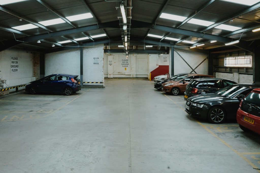 warehouse with pre-owned honda cars