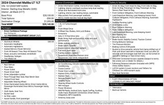 2024 Chevrolet Malibu LT 1LT