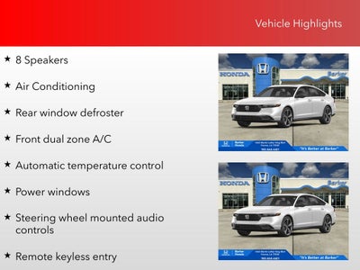 2026 Honda Accord SE