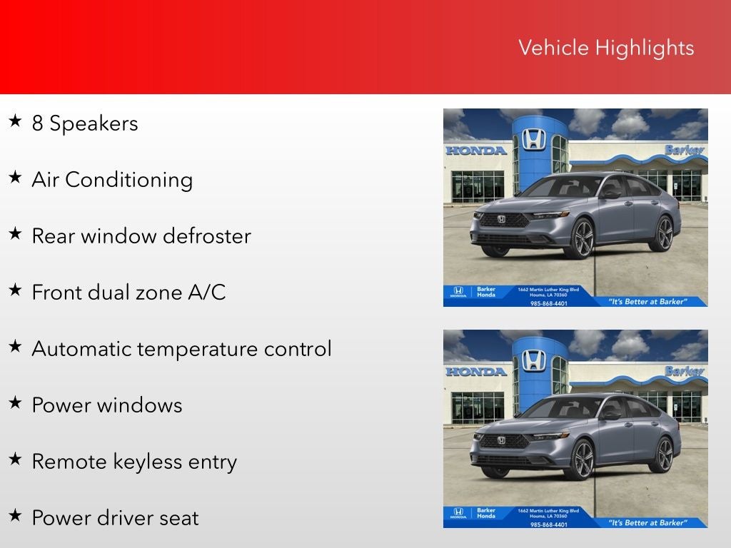 2026 Honda Accord SE