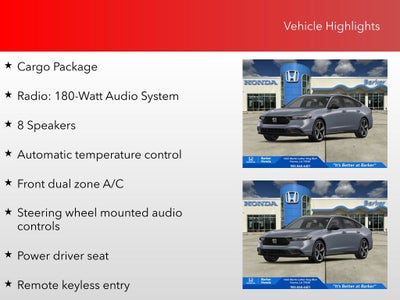 2026 Honda Accord Hybrid Sport