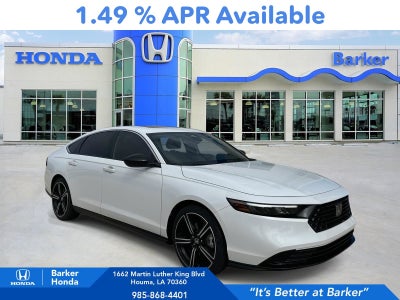2024 Honda Accord Hybrid Sport
