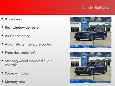 2026 Honda Accord Hybrid EX-L