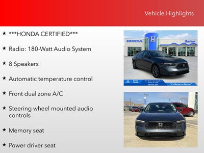 2023 Honda Accord Hybrid EX-L