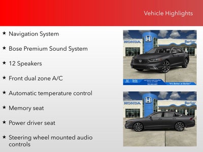 2025 Honda Accord Hybrid Touring