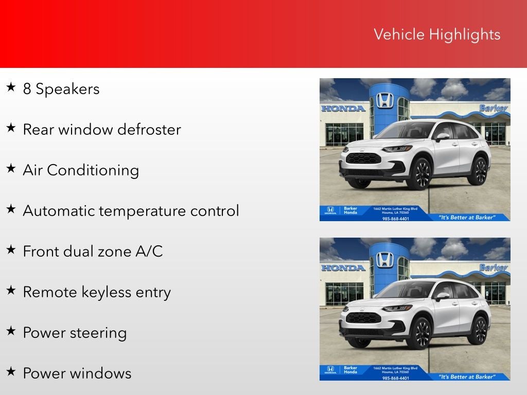 2026 Honda HR-V EX-L