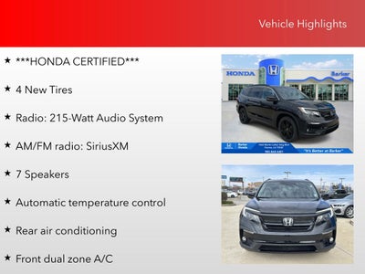 2022 Honda Pilot Special Edition