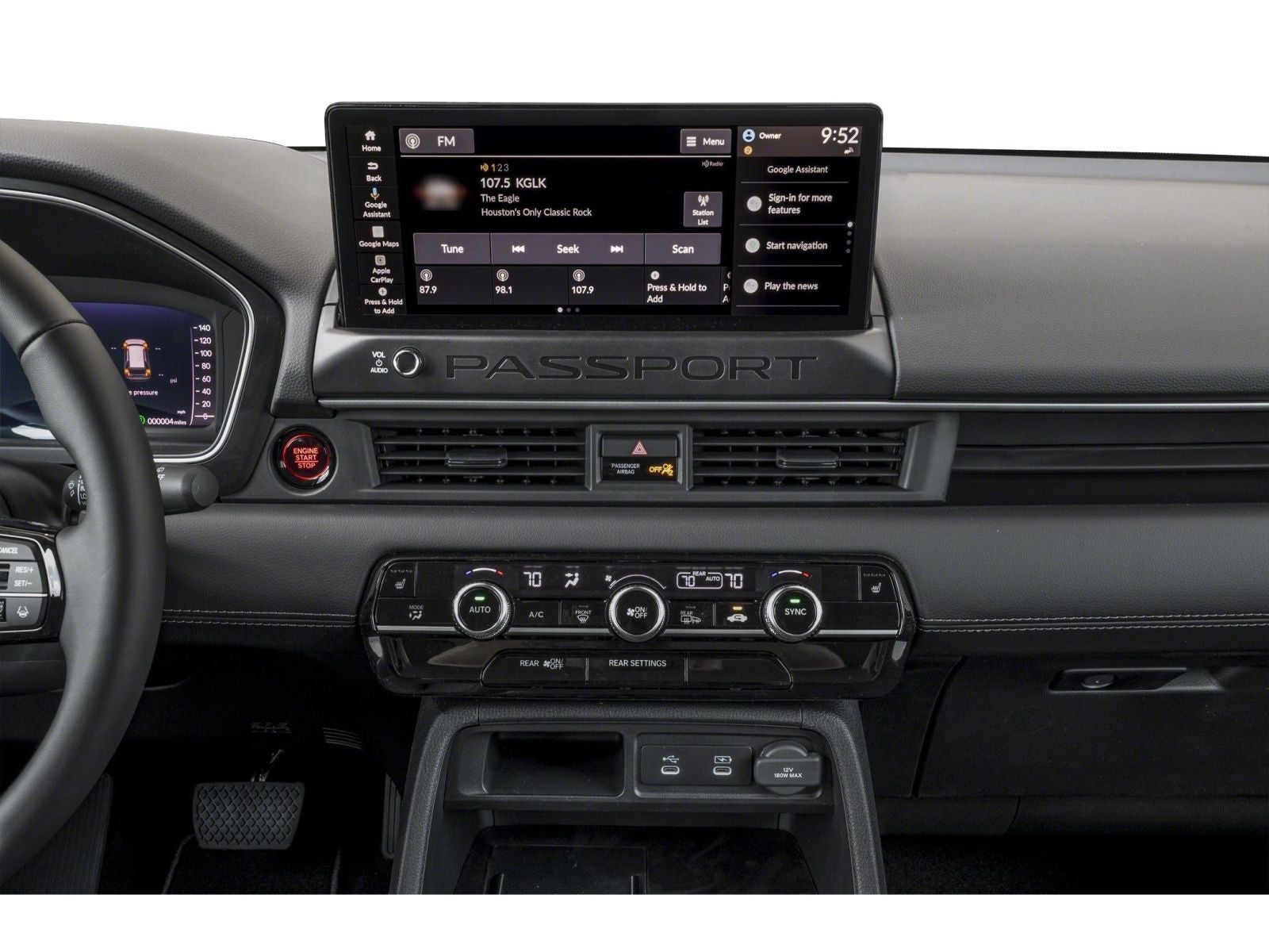 2026 Honda Passport RTL Towing