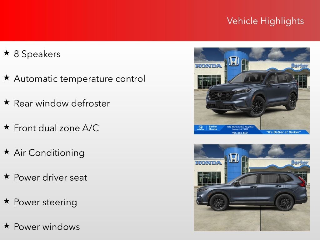 2026 Honda CR-V Hybrid Sport-L