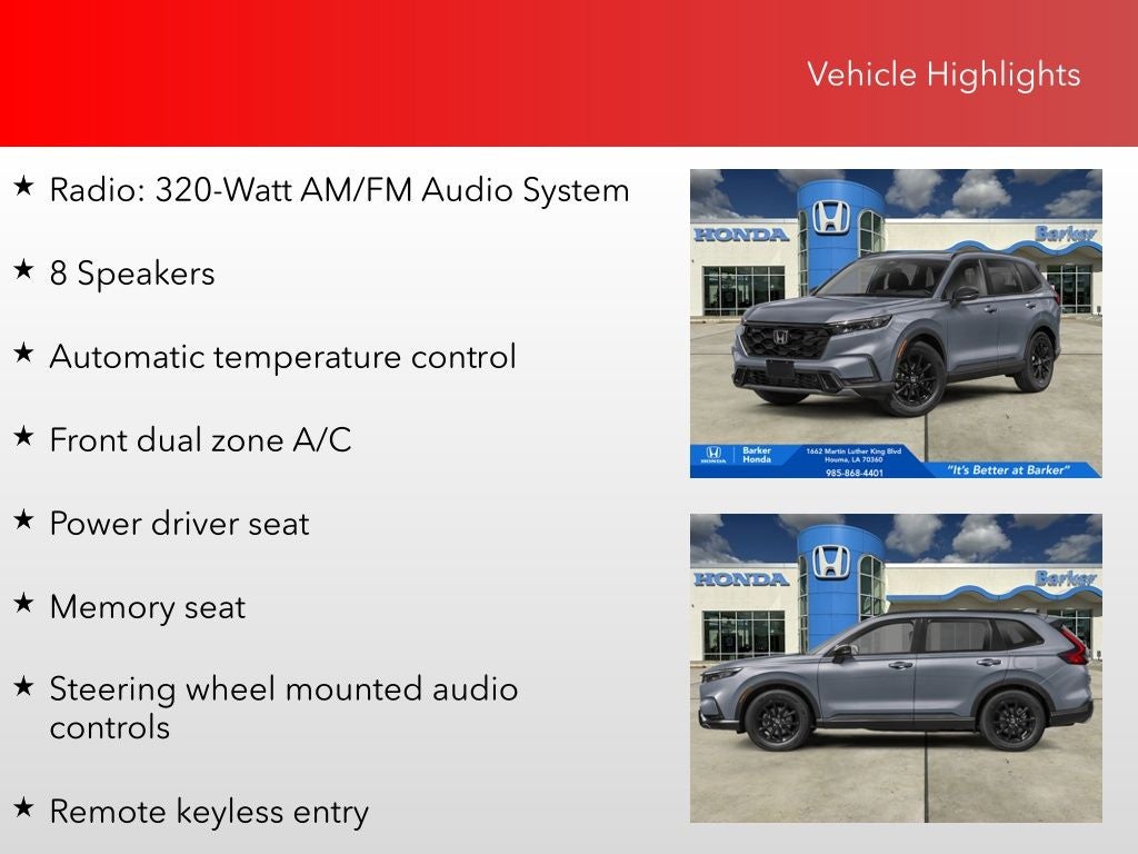 2026 Honda CR-V Hybrid Sport-L