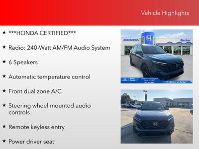 2025 Honda CR-V Hybrid Sport