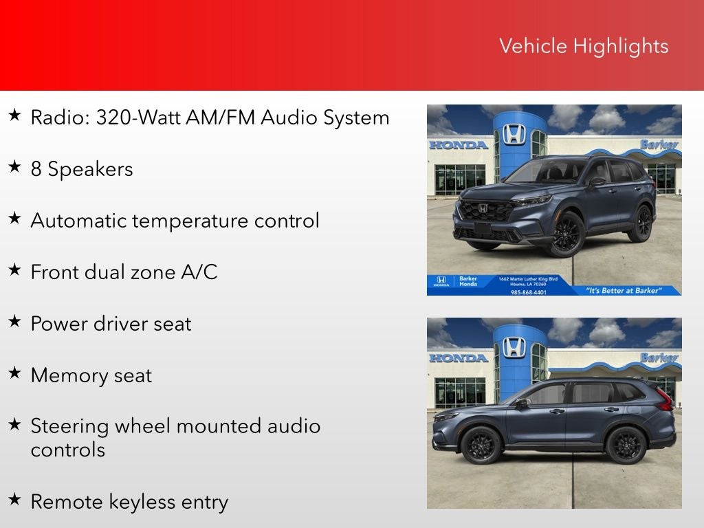 2026 Honda CR-V Hybrid Sport-L