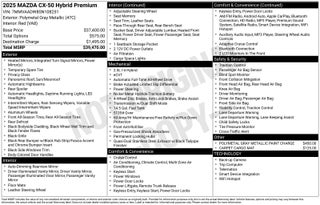 2025 Mazda Mazda CX-50 Hybrid Premium