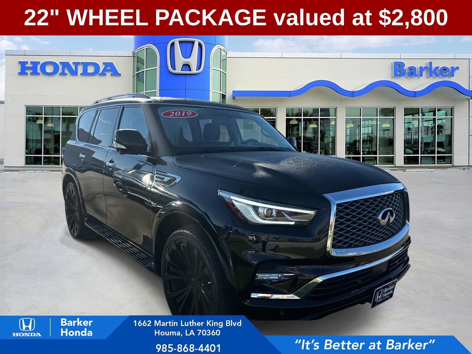 2019 INFINITI QX80 LUXE