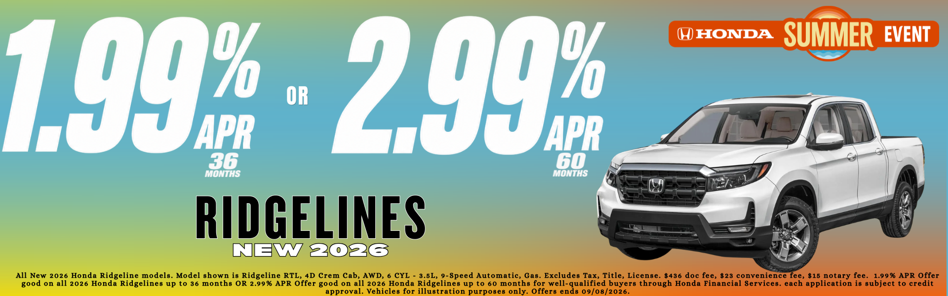 HONDA RIDGELINES